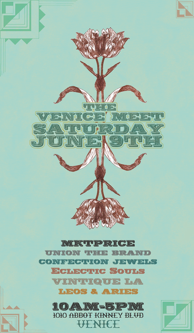 The Venice Meet Flyer- June 9th 2012